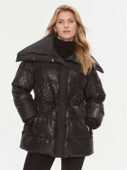 PINKO Kurtka zimowa Convalia 101641 A127 Czarny Regular Fit. Czarne kurtki damskie Pinko, na zimę, bez wzorów, z syntetyku, bez kaptura. Za 1,959.00 zł.