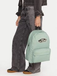 Vans Plecak Old Skool Classic VN000H4YEMW1 Zielony. Zielone plecaki damskie Vans, bez wzorów, z materiału. Za 129.99 zł.