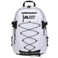 Plecak damski Superdry 28 L. Białe plecaki damskie Superdry., bez wzorów, sportowe. Za 281.20 zł.