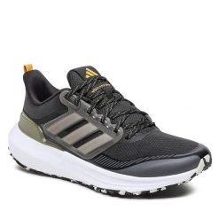 Buty do biegania adidas. Czarne buty sportowe męskie Adidas, bez zapięcia, do biegania. Za 269.99 zł.