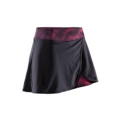 Spódnico - spodenki fitness kardio 500 damskie. Czarne szorty damskie DOMYOS. W wyprzedaży za 44.99 zł.