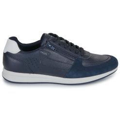 Sneakersy Geox Avery. Niebieskie trampki męskie Converse, bez wzorów, bez zapięcia. Za 419.00 zł.