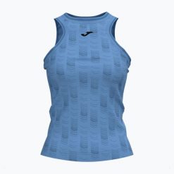 Koszulka tenisowa damska Joma Smash Tank Top W. Niebieskie koszulki sportowe damskie Joma, m, bez wzorów, z materiału, bez kołnierzyka, bez ramiączek, na fitness i siłownię. Za 94.99 zł.