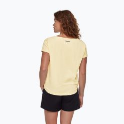 Koszulka damska Mammut Seon Playground. Brązowe koszulki sportowe damskie Mammut, bez wzorów, bez kołnierzyka, bez ramiączek, trekkingowe. Za 169.99 zł.