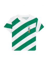Guess T-Shirt N6GI05 K8HM4 Zielony Regular Fit. Zielone t-shirty dla chłopców Guess, z aplikacjami, z bawełny, bez ramiączek. Za 94.99 zł.