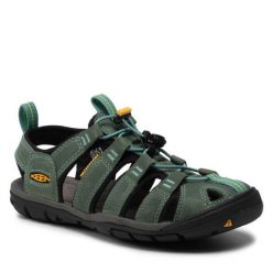 Sandały Keen. Zielone obuwie sportowe damskie Keen, bez wzorów, trekkingowe. Za 439.99 zł.