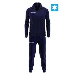 Givova Tuta Revolution Felpa — Dres dziecięcy 5XS dwukolorowy. Białe spodnie sportowe dla chłopców Givova, bez wzorów, z dresówki, sportowe, na jogę i pilates. Za 243.99 zł.