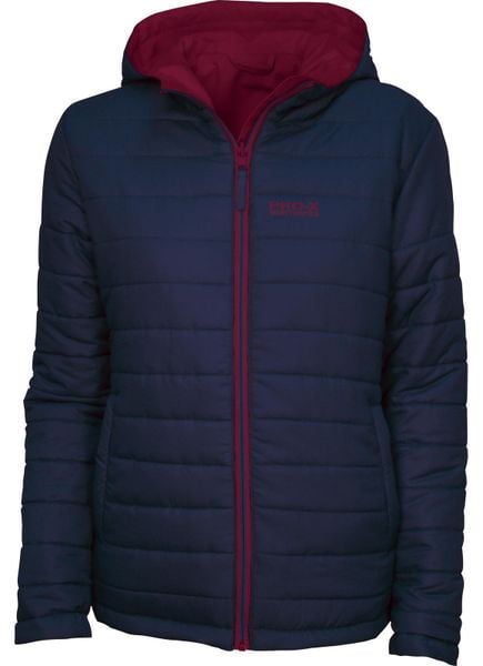 Kurtka damska Pro-X Elements Heike. Czerwone kurtki damskie PRO-X ELEMENTS, bez wzorów, z materiału, z kapturem. Za 479.50 zł.
