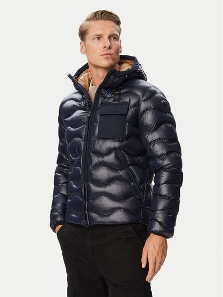 Blauer Kurtka zimowa Bryant 26WBLUC02053 Granatowy Regular Fit. Niebieskie kurtki męskie Blauer, na zimę, m, bez wzorów, z syntetyku, bez kaptura. Za 1,419.00 zł.
