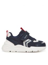 Geox Sneakersy J0H1 J55MQB 1454 C0735 M Granatowy. Niebieskie buty sportowe chłopięce Geox, bez wzorów, z materiału, bez zapięcia. Za 139.99 zł.