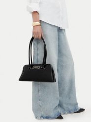 Nine West Torebka CEO-MODERN MUSE-LA374-4764 Czarny. Czarne torebki do ręki damskie Nine West, bez wzorów, ze skóry, bez dodatków. Za 179.99 zł.