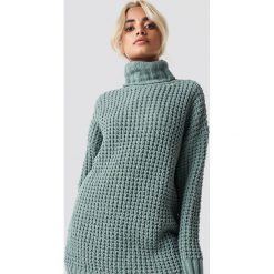 NA-KD Trend Gruby sweter oversize - Green. Swetry damskie marki NA-KD Trend. Za 161.95 zł.