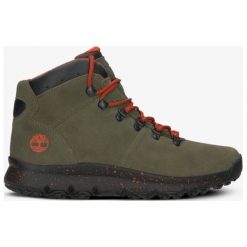 Timberland World Hiker Mid buty męskie, zielony, rozmiar 43. Zielone trekkingi męskie Timberland, outdoorowe. W wyprzedaży za 509.99 zł.