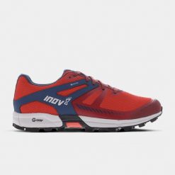 Buty do biegania męskie, Inov-8 Roclite G 315 GTX. Czerwone buty sportowe męskie Inov-8, z gumy, bez zapięcia, do biegania. Za 739.99 zł.
