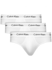 Calvin Klein Underwear Komplet slipów 0000U2661G Biały. Białe slipki męskie Calvin Klein Underwear, m, bez wzorów, z bawełny. Za 149.99 zł.