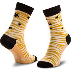 Skarpety Wysokie Damskie HAPPY SOCKS - SFEM01-9000 Kolorowy Żółty. Skarpety damskie marki Happy Socks. Za 39.90 zł.