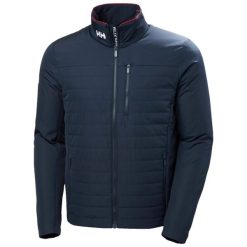 Kurtka Helly Hansen crew insulator 2.0. Niebieskie kurtki męskie Helly Hansen, m, bez wzorów, z syntetyku, sportowe, bez kaptura. Za 779.00 zł.