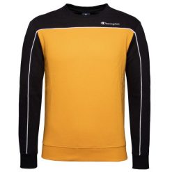 Bluza sportowa męska Champion 217852KK001. Czarne bluzy męskie Champion, m, bez wzorów, z bawełny, bez kaptura. Za 131.80 zł.