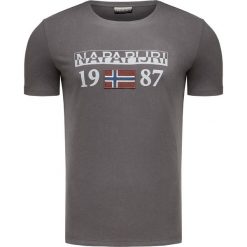 T-shirt NAPAPIJRI SOLIN SS 1 Szary. T-shirty męskie marki Napapijri. Za 126.00 zł.