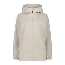 Kurtka przeciwdeszczowa damska CMP Verge Jacket Fix Hood. Białe kurtki damskie CMP, xs, bez wzorów, bez kaptura. Za 248.99 zł.
