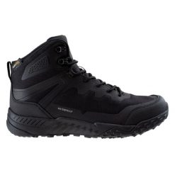 Buty bushcraft męskie Magnum Bondsteel MID WP. Czarne buty sportowe męskie MAGNUM, trekkingowe. Za 490.13 zł.