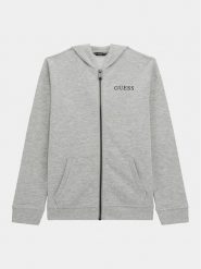 Guess Bluza L4RQ22 KAUG0 Szary Regular Fit. Szare bluzy dla chłopców Guess, z aplikacjami, z bawełny, bez ramiączek, bez kaptura. Za 159.99 zł.