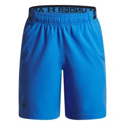 Szorty dla dzieci Under Armour Vanish. Czarne szorty dla chłopców Under Armour, bez wzorów, z materiału, młodzieżowe. Za 193.00 zł.