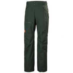 Spodnie narciarskie cargo Helly Hansen Sogn. Czarne spodnie snowboardowe męskie Helly Hansen, m, bez wzorów, z materiału, narciarskie. Za 805.00 zł.