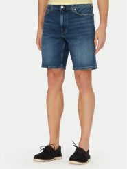 Tommy Hilfiger Szorty jeansowe Denton MW0MW42558 Granatowy Straight Leg. Niebieskie szorty męskie Tommy Hilfiger, m, bez wzorów, z bawełny. Za 369.99 zł.