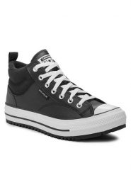 Converse Trzewiki Chuck Taylor All Star Malden Street Boot A04477C Czarny. Czarne botki męskie Converse, bez wzorów, ze skóry, retro, bez zapięcia. Za 419.99 zł.