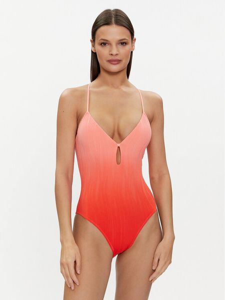 Chantelle Strój kąpielowy C12VUA Pomarańczowy. Brązowe kostiumy jednoczęściowe damskie Chantelle, m, bez wzorów, z syntetyku. Za 439.99 zł.