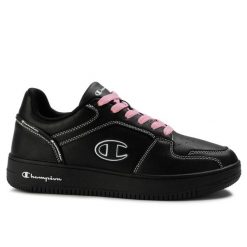 Buty damskie sportowe Champion RD18 2.0 LOW. Czarne obuwie sportowe damskie Champion, bez wzorów, z gumy, trekkingowe. Za 139.00 zł.