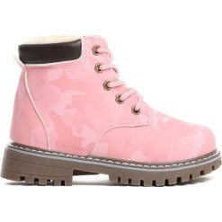 Różowe Traperki Piece Of Me. Czerwone buty zimowe dziewczęce Born2be, z materiału. Za 69.99 zł.