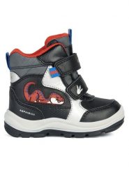 Geox Śniegowce B Flanfil Boy B Abx B363VA 054FU C0245 S Czarny. Czarne buty zimowe chłopięce Geox, bez wzorów, ze skóry, bez zapięcia. Za 339.99 zł.