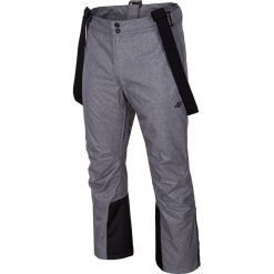 Spodnie narciarskie męskie SPMN350 - średni szary melanż. Spodnie snowboardowe męskie marki WED'ZE. Za 249.99 zł.