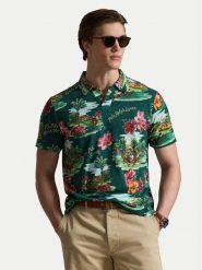 Polo Ralph Lauren Polo 710B13535001 Zielony Regular Fit. Zielone koszulki polo męskie Polo Ralph Lauren, m, bez wzorów, z bawełny, bez ramiączek. Za 859.99 zł.