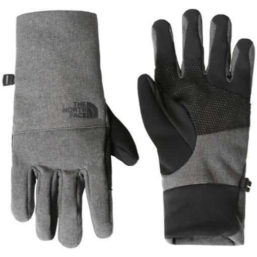 Rękawice turystyczne męskie The North Face M Apex Etip Glove. Szare rękawiczki męskie The North Face, bez wzorów, sportowe. Za 153.00 zł.