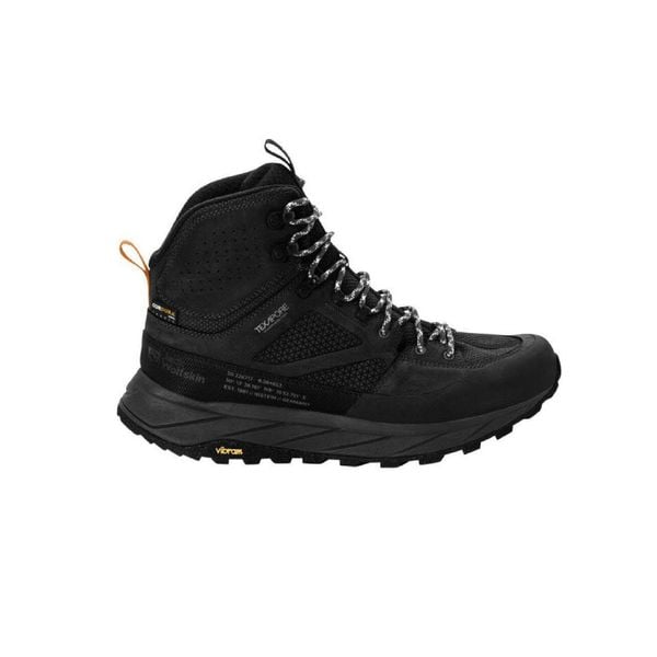 Buty trekkingowe męskie Jack Wolfskin Terraquest Texapore Mid. Czarne trekkingi męskie Jack Wolfskin, za kostkę, trekkingowe. Za 499.99 zł.