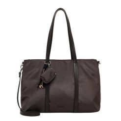 Tamaris Torebka Shopper TAS Maggie Torby na zakupy 1 ct Brązowy Damski. Brązowe torebki shopper damskie Tamaris, bez wzorów, z poliesteru, eleganckie, na ramię, bez dodatków. Za 278.99 zł.