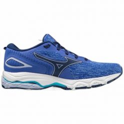 Obuwie do Biegania dla Dorosłych Running Mizuno Wave Prodigy 5 Niebieski. Czarne obuwie sportowe damskie Mizuno, bez wzorów, z materiału, do biegania, mizuno wave. Za 289.99 zł.