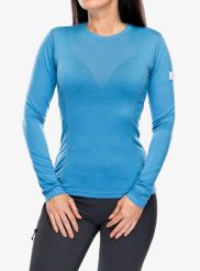 Bluza termoaktywna damska Sensor Merino Active Tee L/S. Niebieskie bluzy damskie Sensor, l, bez wzorów, z materiału, bez kaptura. Za 362.99 zł.