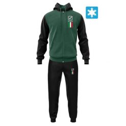 Dres z bluzą z kapturem Givova Italia 100. Czarne bluzy sportowe męskie Givova, m, bez wzorów, z bawełny, z kapturem, na fitness i siłownię. Za 290.99 zł.