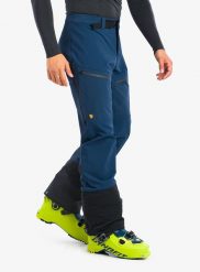 Spodnie skiturowe męskie Fjallraven Bergtagen Touring Trousers. Niebieskie spodnie snowboardowe męskie Fjällräven, m, bez wzorów, z materiału, narciarskie. Za 1,011.99 zł.