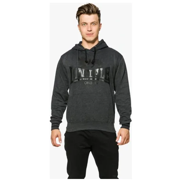 Lonsdale Bluza Antra , szary, rozmiar XXL. Szare bluzy męskie Lonsdale, m, bez wzorów, z bawełny, bez kaptura. W wyprzedaży za 89.99 zł.