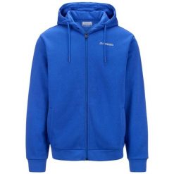 Bluza z kapturem męska Feffox niebieska. Niebieskie bluzy męskie Kappa, m, bez wzorów, z bawełny, z kapturem, na fitness i siłownię. Za 220.20 zł.