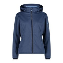 Kurtka damska turystyczna CMP 39A5006M. Niebieskie kurtki damskie CMP, m, bez wzorów, bez kaptura. Za 436.00 zł.