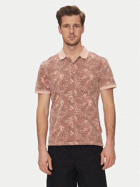 Blend Polo 20718251 Różowy Regular Fit. Czerwone koszulki polo męskie Blend, m, bez wzorów, z bawełny, bez ramiączek. Za 79.99 zł.