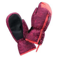 Rękawice Narciarskie Girls Noki Wave Pattern. Czerwone buty zimowe dziewczęce BEJO, bez wzorów, bez zapięcia. Za 94.99 zł.