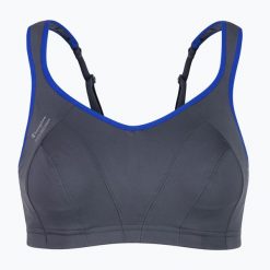 Biustonosz treningowy Shock Absorber Active Multi. Szare biustonosze Shock Absorber, bez wzorów. Za 149.99 zł.