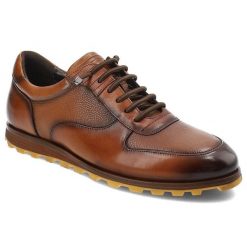 Brązowe Półbuty Brooman Eleganckie Obuwie Męskie. Brązowe eleganckie półbuty Brooman, ze skóry, biznesowe, bez zapięcia. Za 609.00 zł.